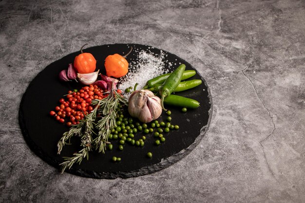 Platou cu ingrediente premium